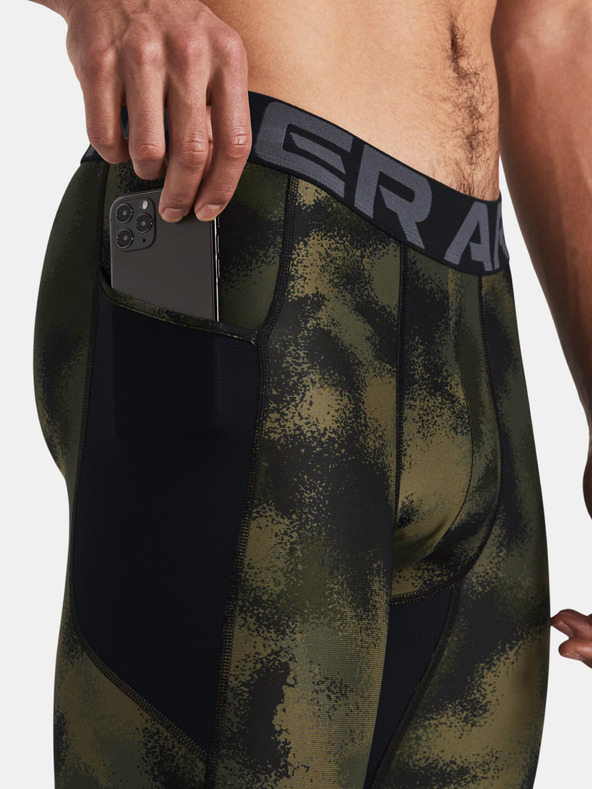 Under Armour UA HG Armour Printed Leggings Verde