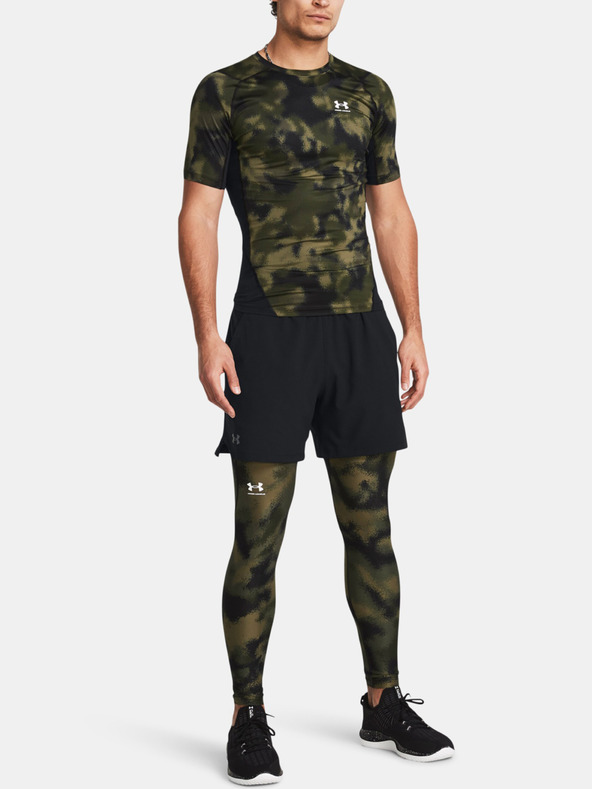 Under Armour UA HG Armour Printed Leggings Verde