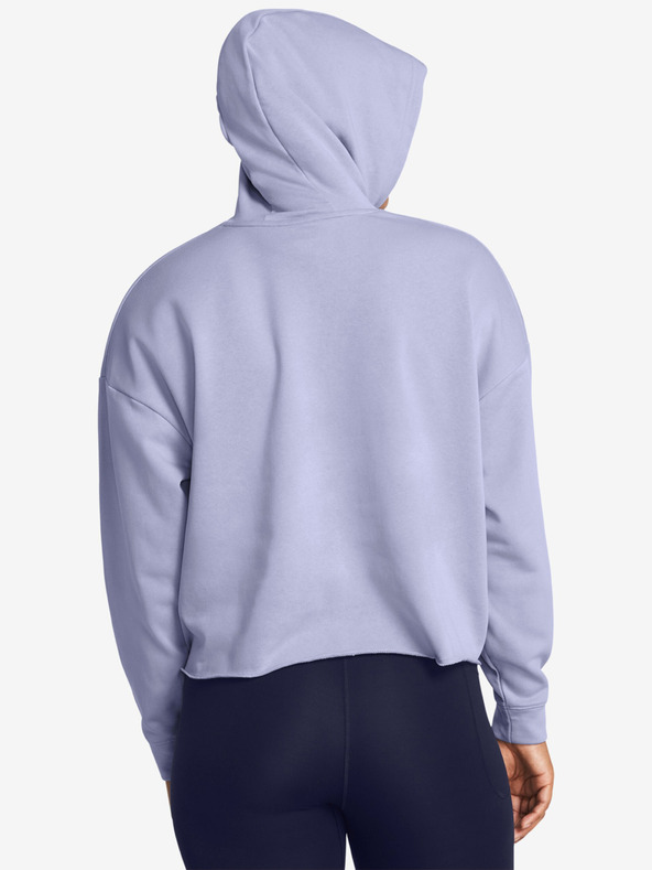 Under Armour UA Rival Terry OS Hoodie Sweatshirt Violeta