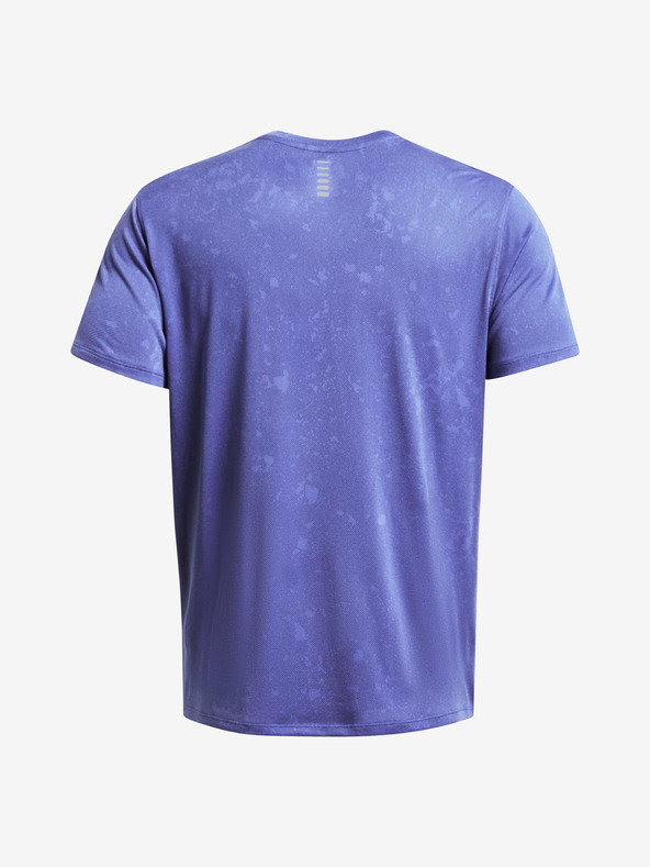 Under Armour UA Launch Splatter SS T-shirt Violeta