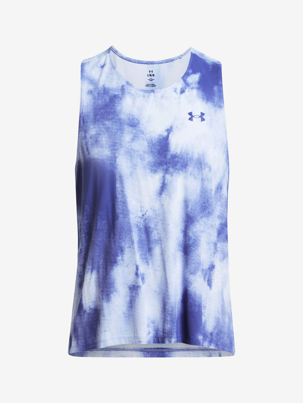 Under Armour UA Launch Elite Prt Singlet Top Violeta