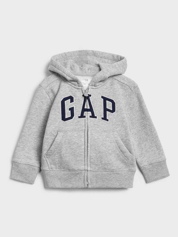 GAP Logo Bluza dziecięca Szary