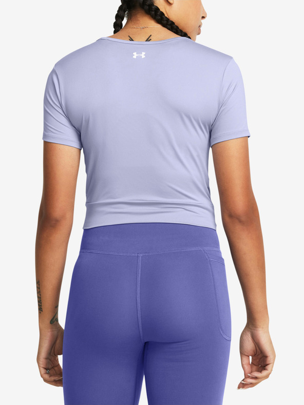 Under Armour Motion Crossover Crop SS T-shirt Violeta