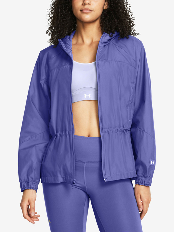 Under Armour UA Rush Woven FZ OS Jacket Violeta