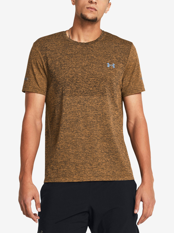 Under Armour UA Seamless Stride SS T-shirt Naranja