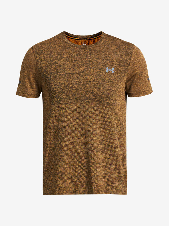 Under Armour UA Seamless Stride SS T-shirt Naranja