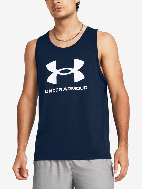 Under Armour UA Sportstyle Logo Top Azul