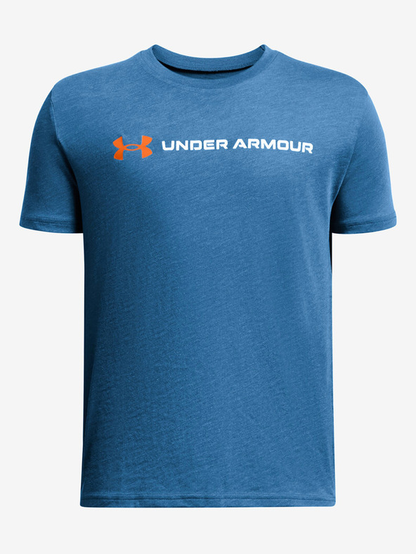 Under Armour UA B Logo Wordmark SS Тениска детски Sin