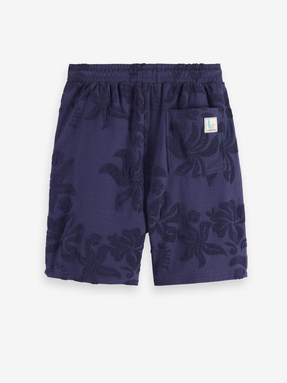 Scotch & Soda Jacquard Towelling Short Pants Azul