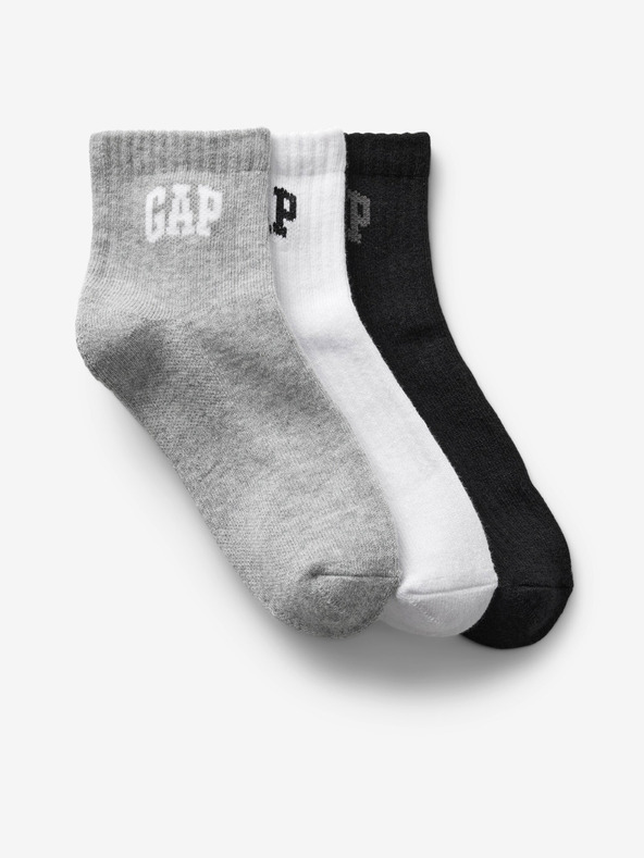 GAP 3 чифта детски чорапи Siv
