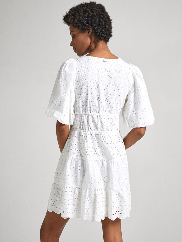 Pepe Jeans Vestido Delia Blanco