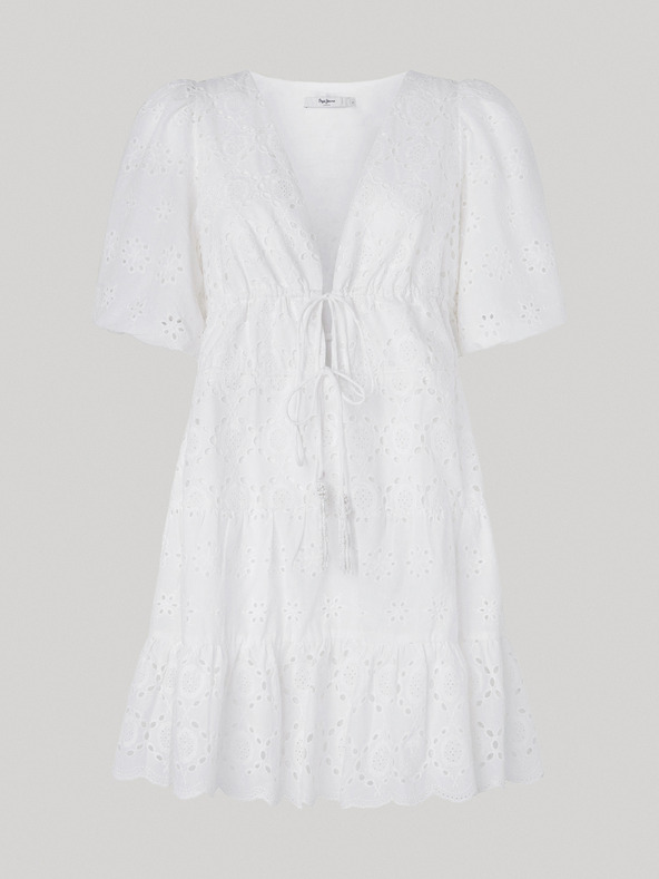 Pepe Jeans Vestido Delia Blanco