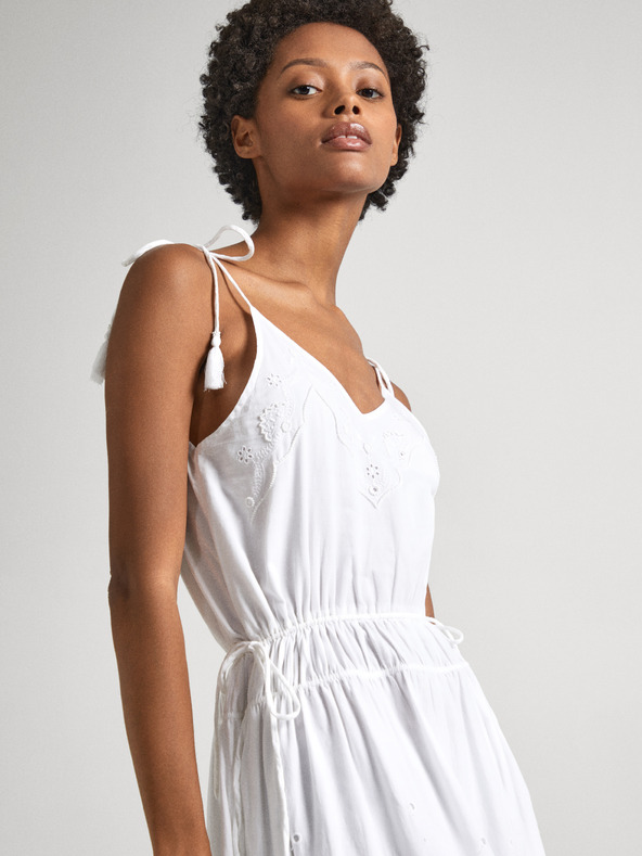 Pepe Jeans Dusana Dresses Blanco