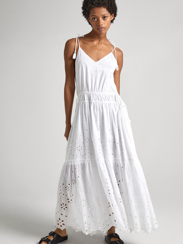 Pepe Jeans Dusana Dresses Blanco