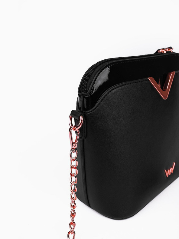 Vuch Fossy Smooth Black Handbag Negro