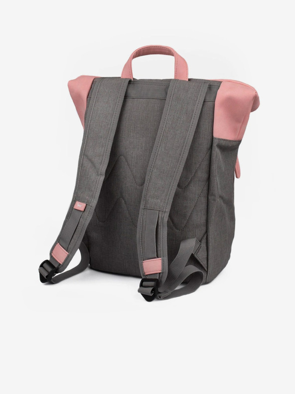 Vuch Dammit Pink Backpack Gris