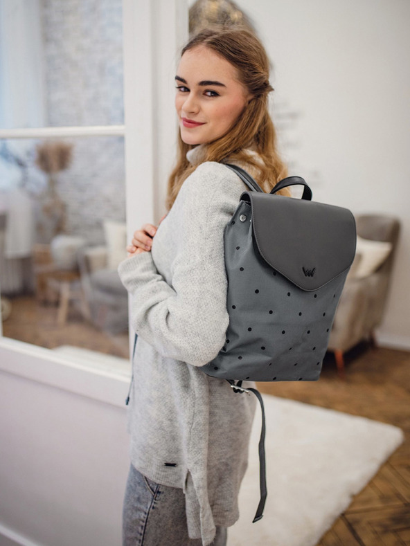 Vuch Joanna Dotty Fribon Backpack Gris