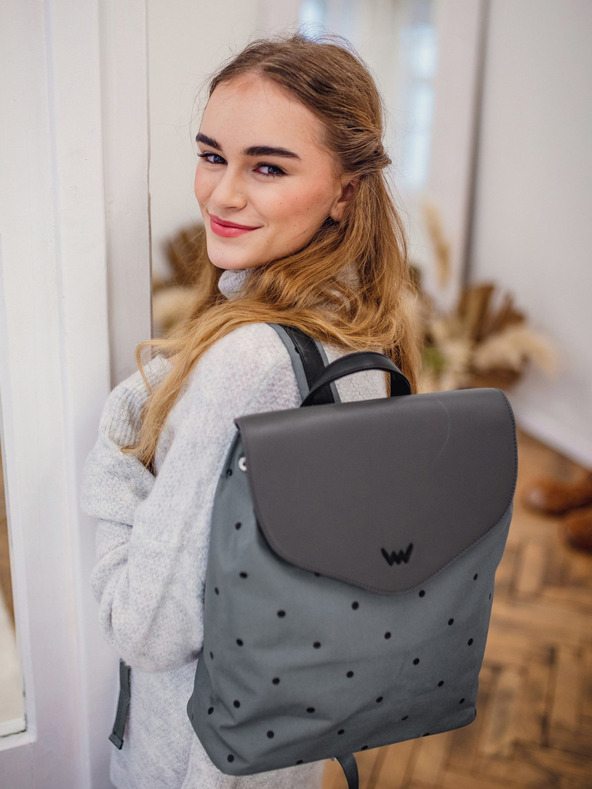 Vuch Joanna Dotty Fribon Backpack Gris