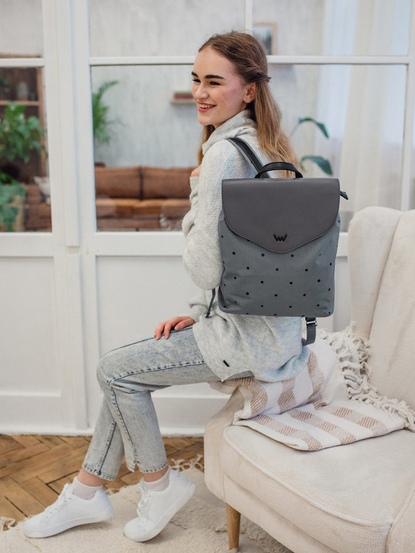 Vuch Joanna Dotty Fribon Backpack Gris