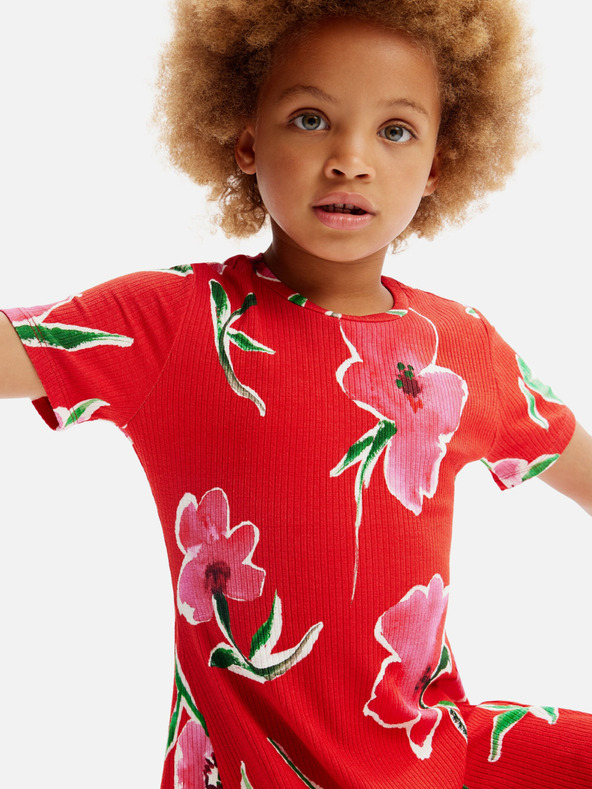 Desigual Belisa Kids Dress Rojo