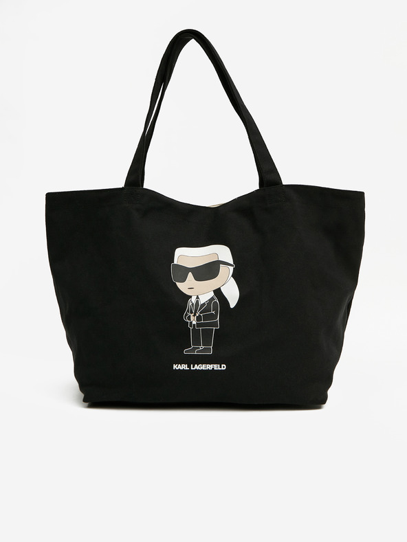 Levně Karl Lagerfeld Ikonik Shopper taška Černá