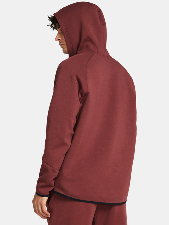 Under Armour UA Unstoppable Flc FZ Sweatshirt Rojo