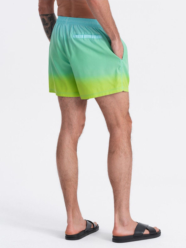 Ombre Clothing Shorts De Playa Azul