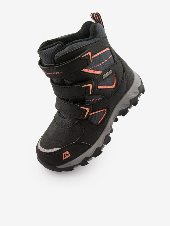 ALPINE PRO Rogio Kids Ankle Boots Negro