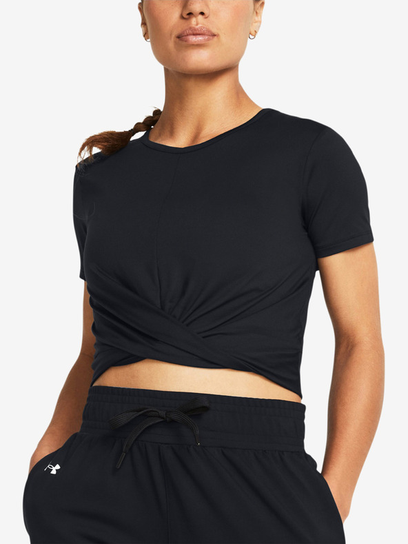 Under Armour Motion Crossover Crop SS T-shirt Negro