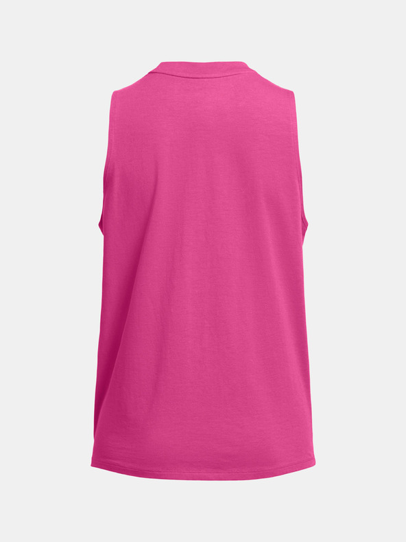 Under Armour Campus Muscle Top Rosa