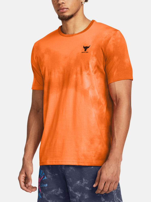 Under Armour UA Project Rock Payoff Printed Graphic T-shirt Naranja