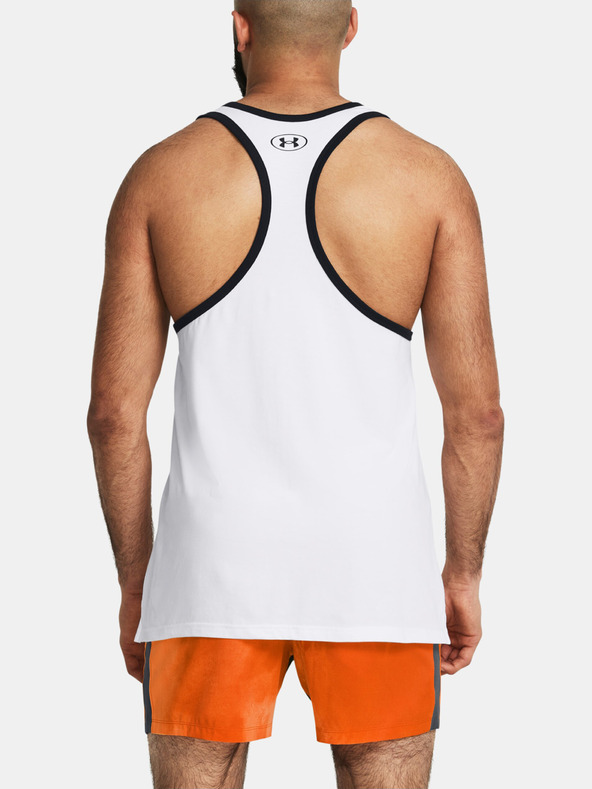 Under Armour UA Project Rock Get To Work Top Blanco