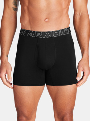 Under Armour M UA Perf Cotton 6in Boxerky 3 ks