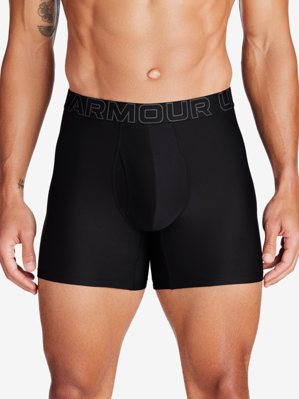 Under Armour M UA Perf Tech 6in Boxer Shorts Negro