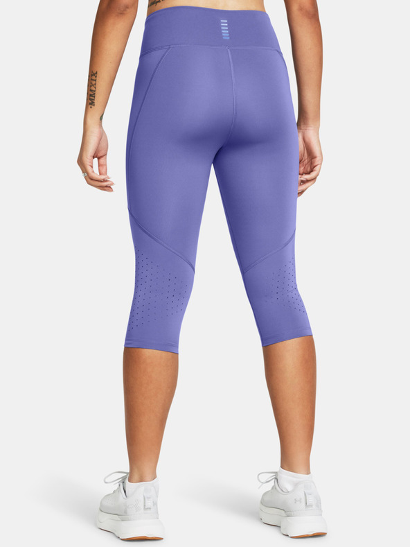 Under Armour UA Fly Fast Capris Leggings Violeta