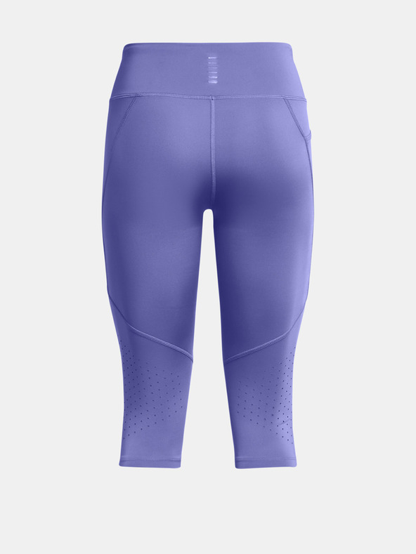 Under Armour UA Fly Fast Capris Leggings Violeta