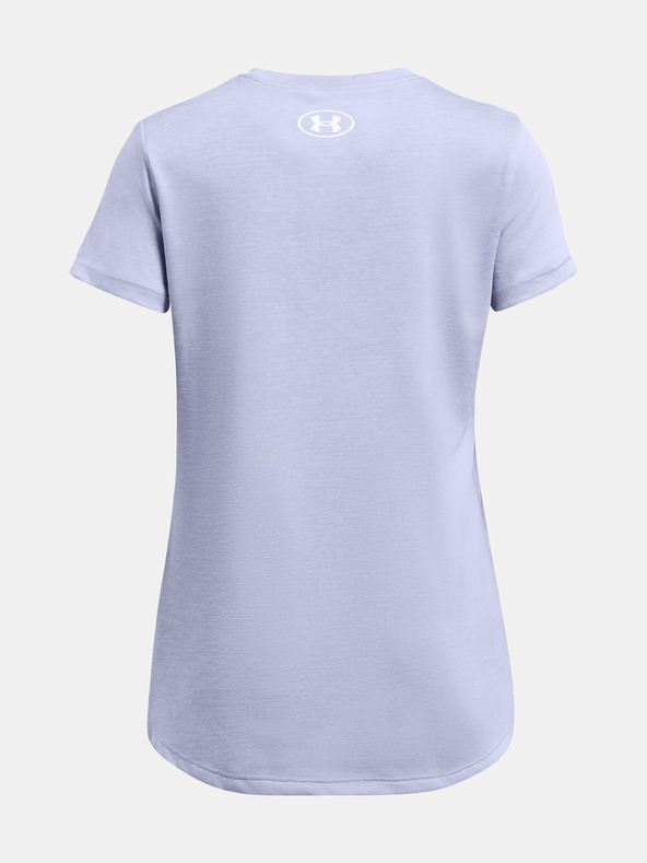 Under Armour UA Tech BL Twist SS Kids T-shirt Violeta