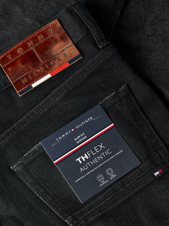 Tommy Hilfiger Slim Bleecker Jeans Negro