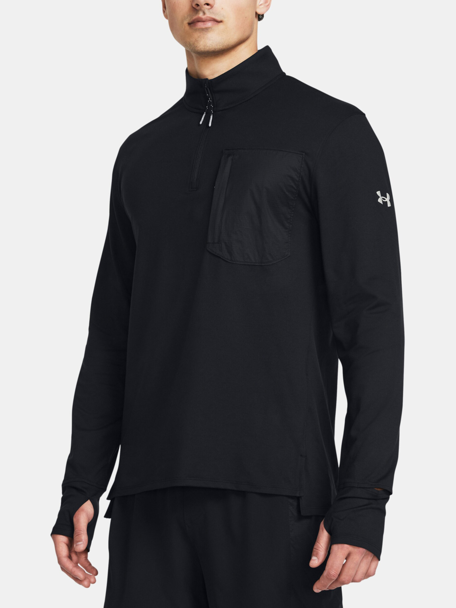 UA Launch Trail ¼ Zip Mikina Under Armour