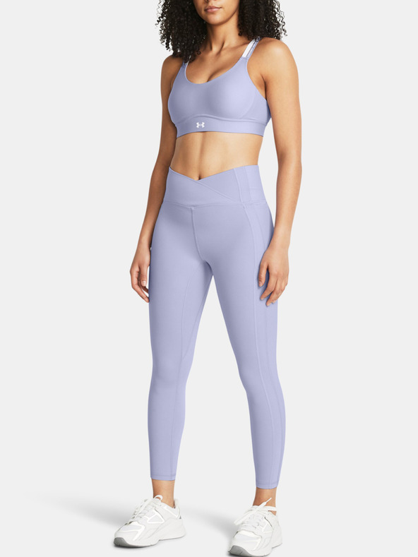 Under Armour Meridian Crossover Ankle Leggings Violeta