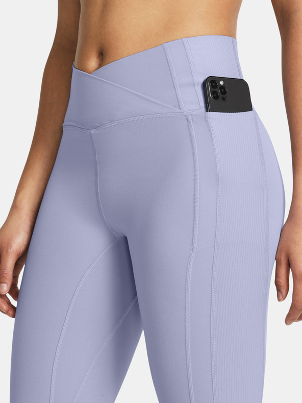 Under Armour Meridian Crossover Ankle Leggings Violeta