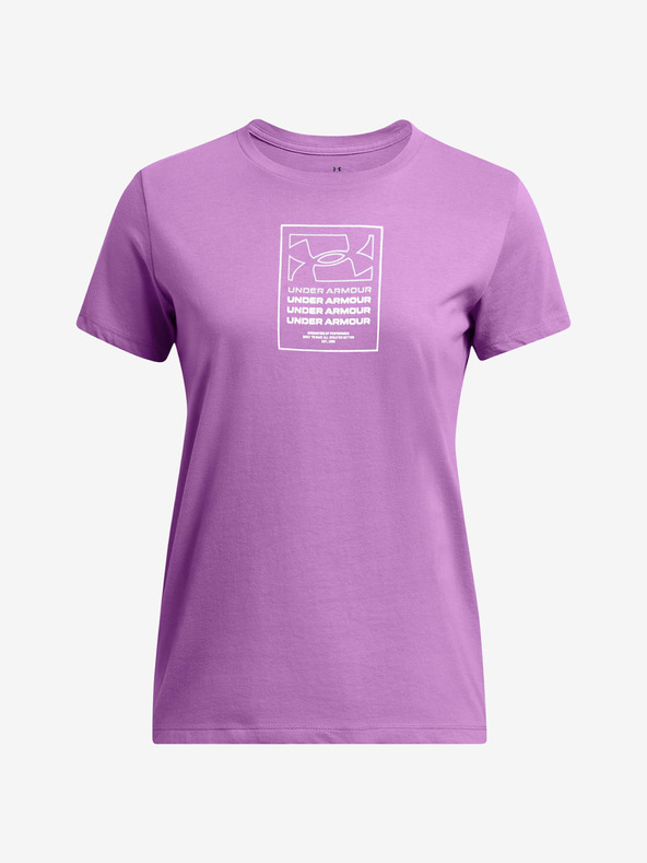 Under Armour UA Box Wdmk Originators SS T-shirt Violeta