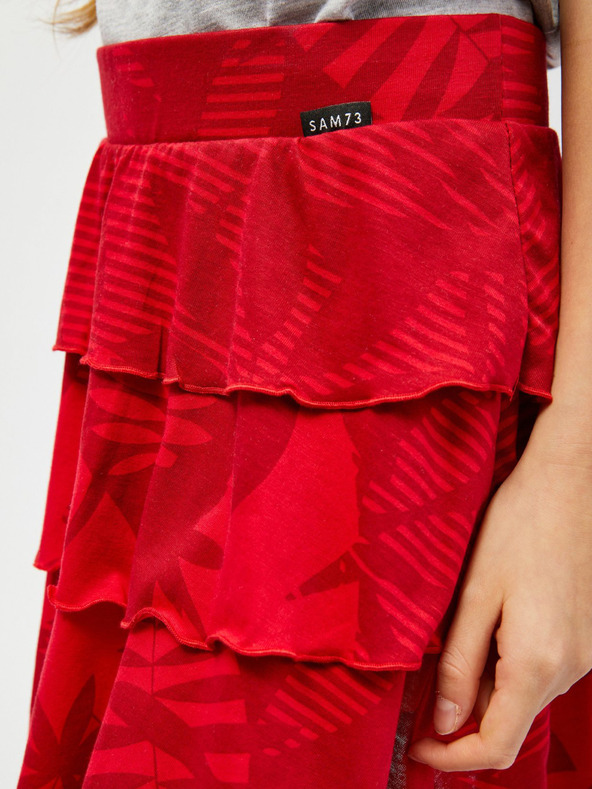 Sam 73 Aquila Skirt Rojo