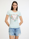 Guess Triangle Flowers Triko