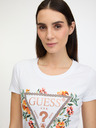 Guess Triangle Flowers Triko