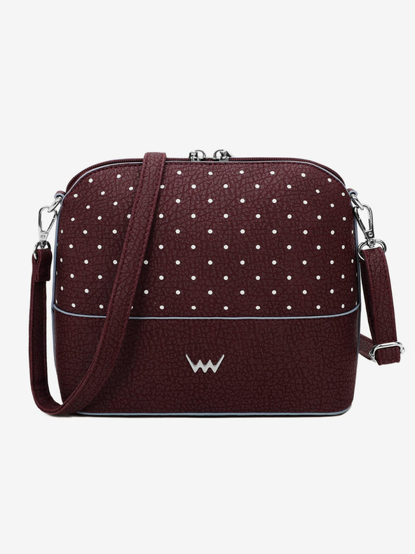 Vuch Cara Dotty Wine Cross body bag Červená