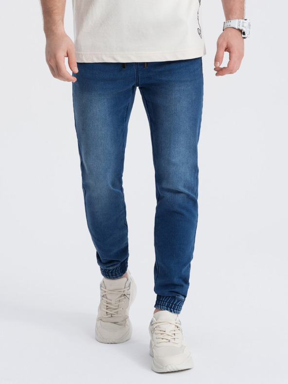 Ombre Clothing Jeans Modrá