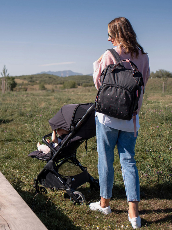 Vuch Verner Dotty Black Backpack Negro