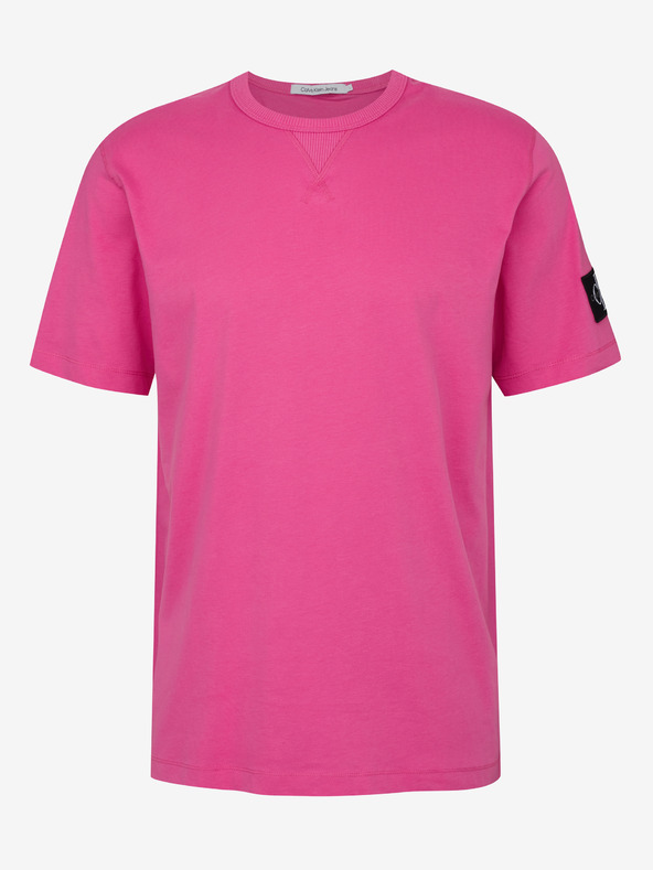 Calvin Klein Jeans Badge Regular T-shirt Rosa