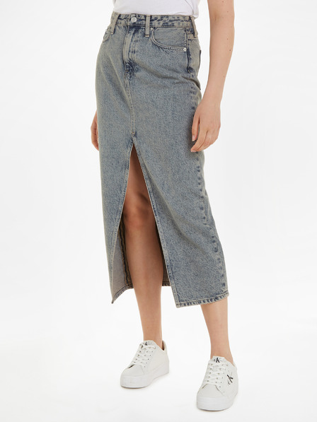 Calvin Klein Jeans Front Split Sukně